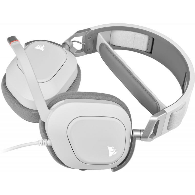 Casti Gaming Corsair HS80 RGB USB White [4]