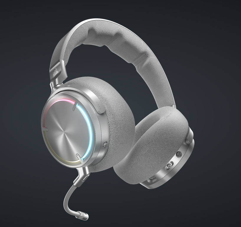 Casti Gaming CR VIRTUOSO MAX WIR SILVER [3]