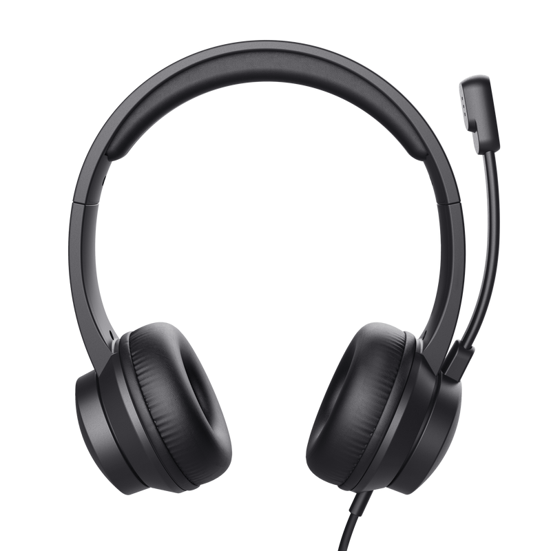 Casti Trust Ayda cu fir, negru [2]