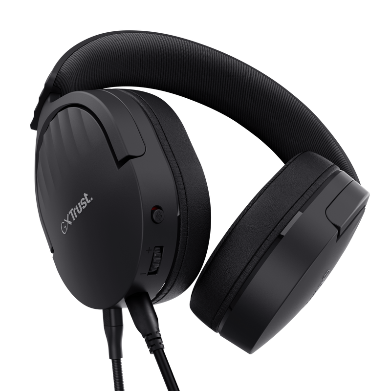 Casti Trust GXT 489 Fayzo cu fir, negru [3]