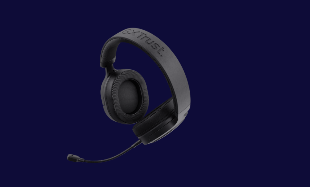 Casti Trust GXT 498 Forta cu fir, negru [2]