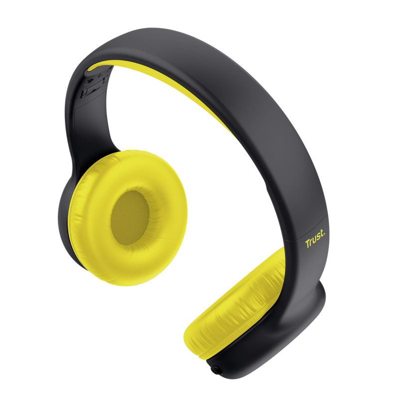 Casti Trust Nouna WS kids, negru [3]