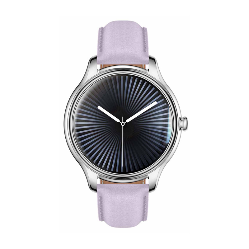 Ceas inteligent COLMI L28 (argintiu-violet + curea din piele violetă) [3]