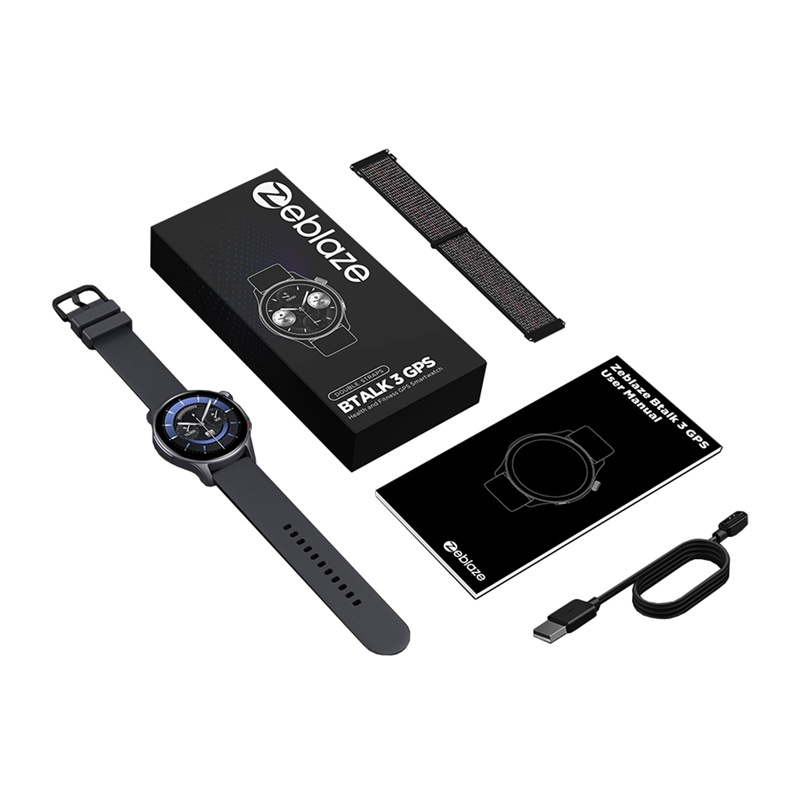 Ceas inteligent Zeblaze Btalk GPS (gri) [9]