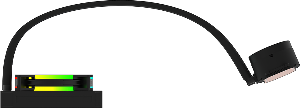 CPU Cooler Aquarius 120 AIO Black ARGB [7]