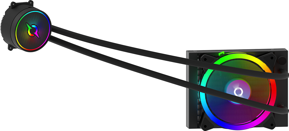 CPU Cooler Aquarius 120 AIO Black ARGB [3]