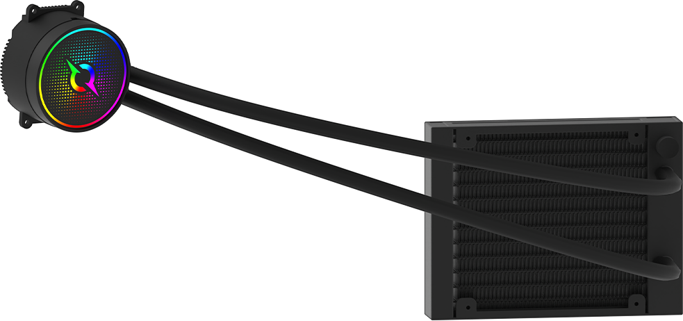 CPU Cooler Aquarius 120 AIO Black ARGB [4]