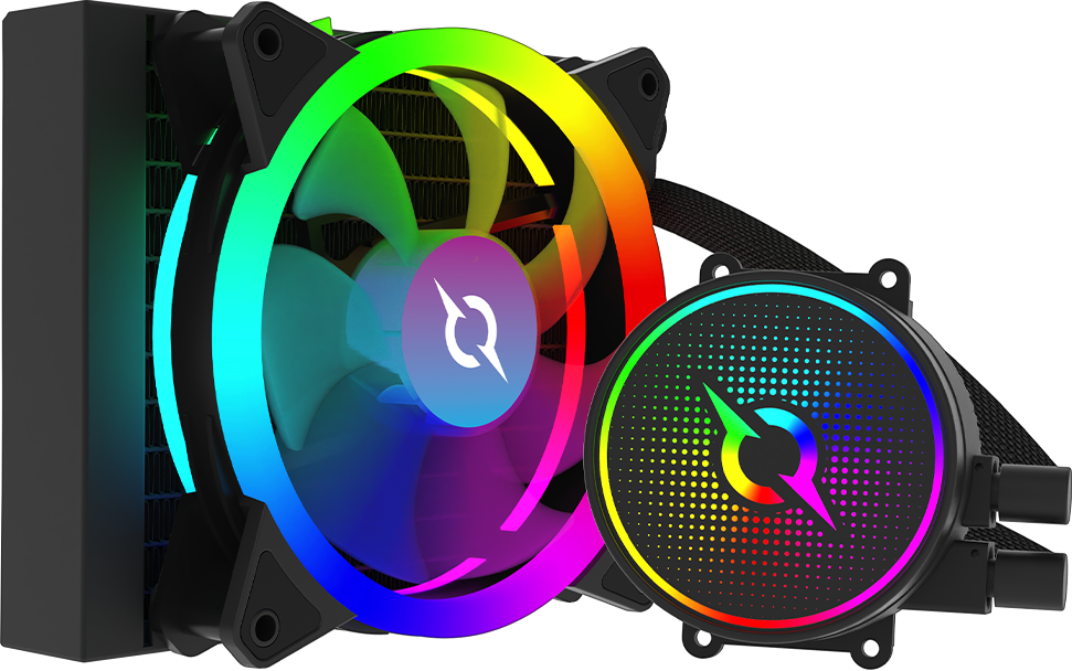 CPU Cooler Aquarius 120 AIO Black ARGB [2]