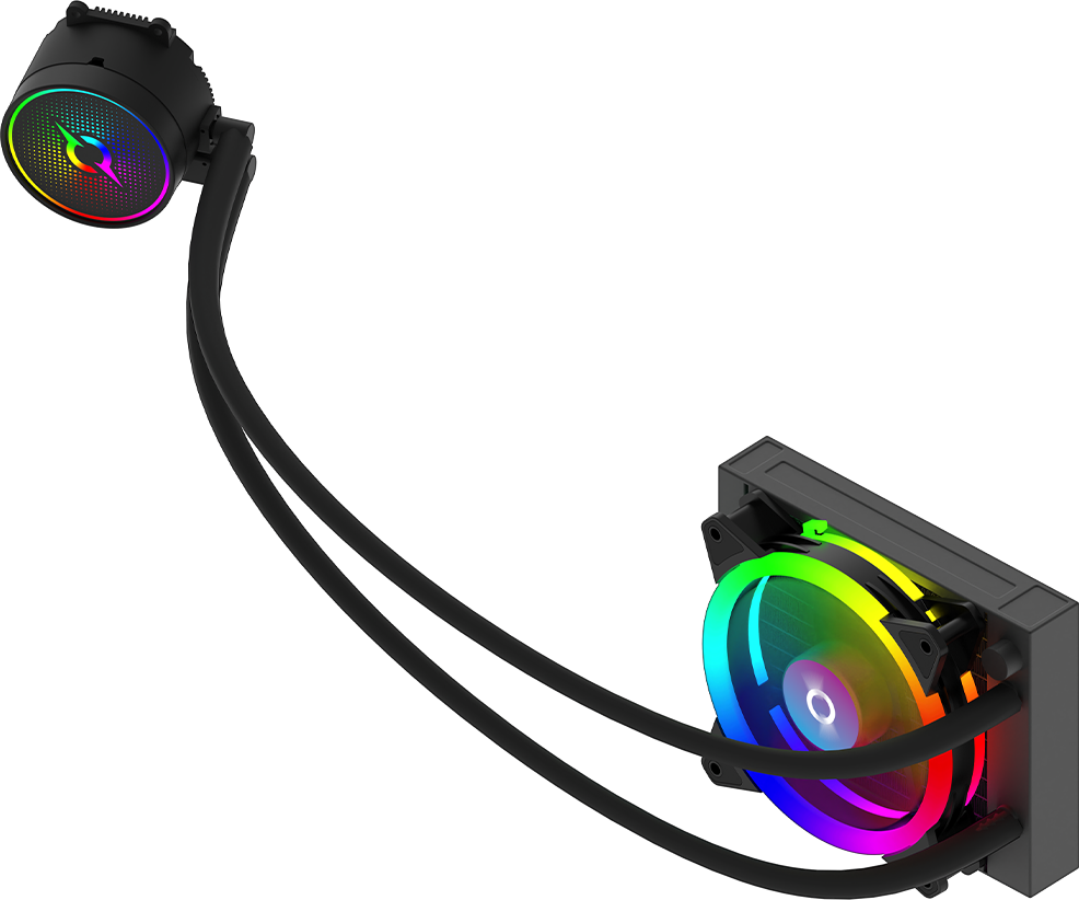 CPU Cooler Aquarius 120 AIO Black ARGB [5]