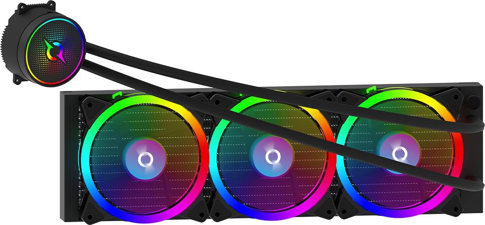 CPU Cooler Aquarius 360 AIO Black ARGB [2]