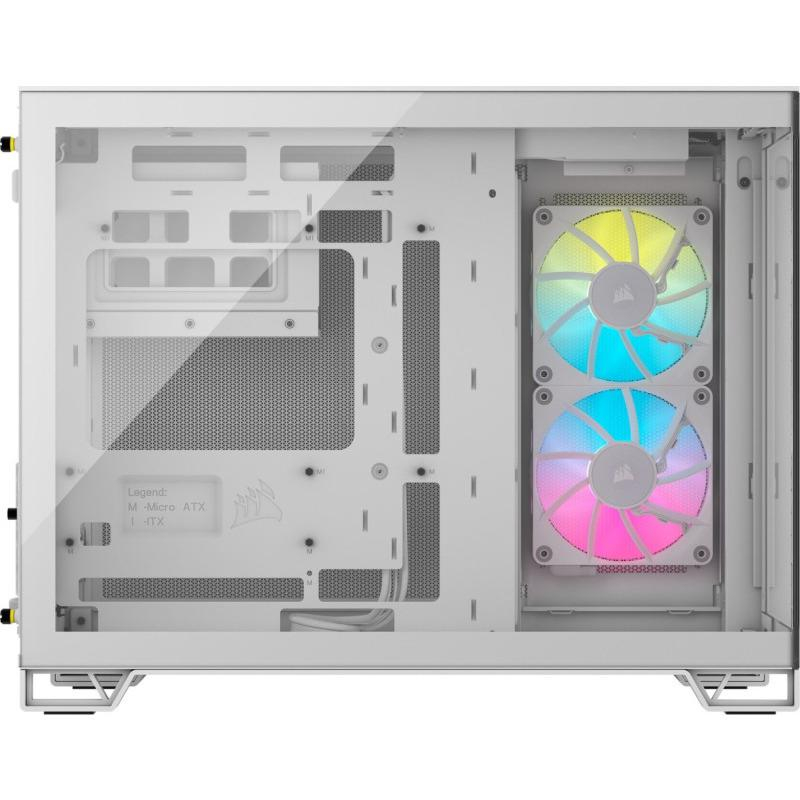 CR Case iCUE 2500X RGB Micro ATX White [3]