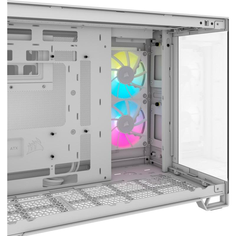 CR Case iCUE 2500X RGB Micro ATX White [9]