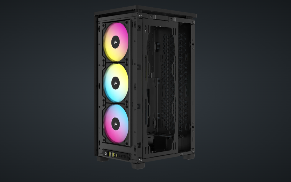 CR iCUE 2000D AIRFLOW RGB MINI-ITX BK [2]