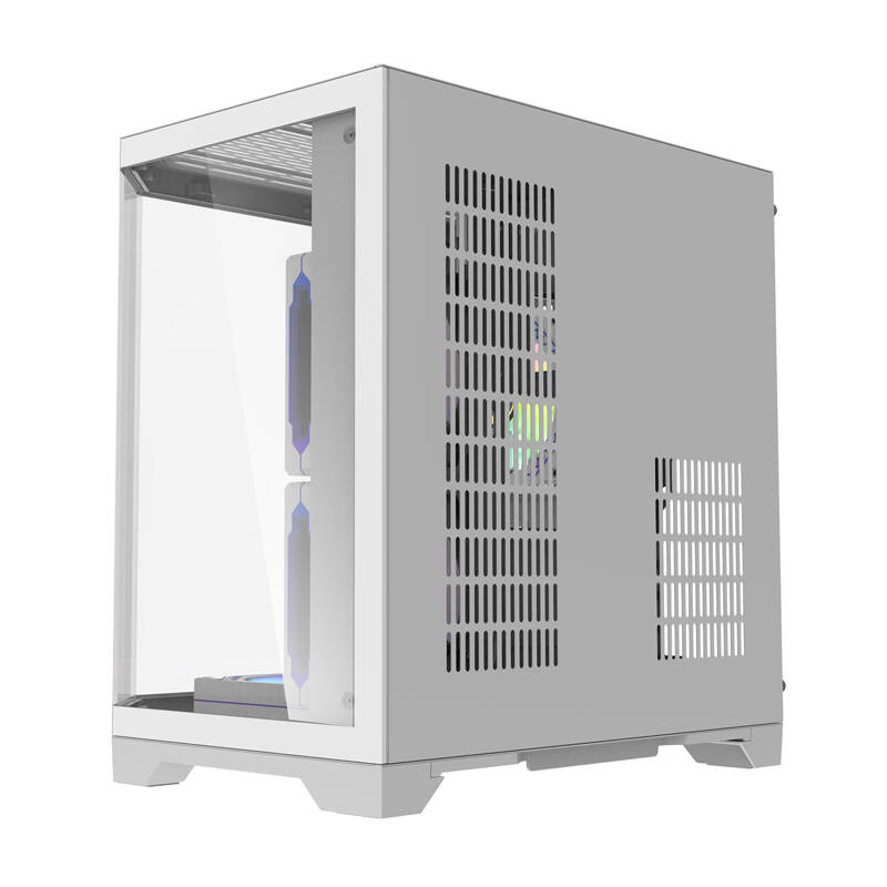 Darflash FT350 carcasă pentru calculator + 5 ventilatoare aRGB (alb) [5]