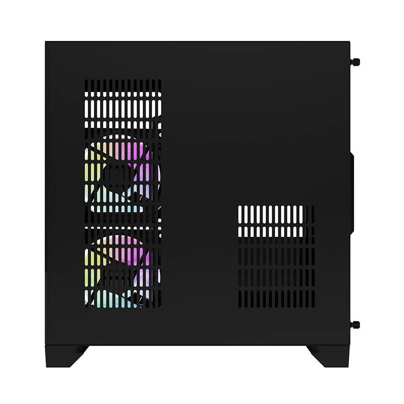 Darflash FT350 carcasă pentru calculator + 5 ventilatoare aRGB (negru) [3]