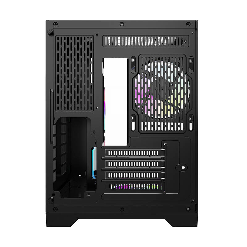 Darflash FT350 carcasă pentru calculator + 5 ventilatoare aRGB (negru) [7]