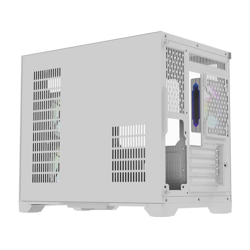 Darflash FT418 carcasă pentru calculator + 6 ventilatoare aRGB (alb) [7]