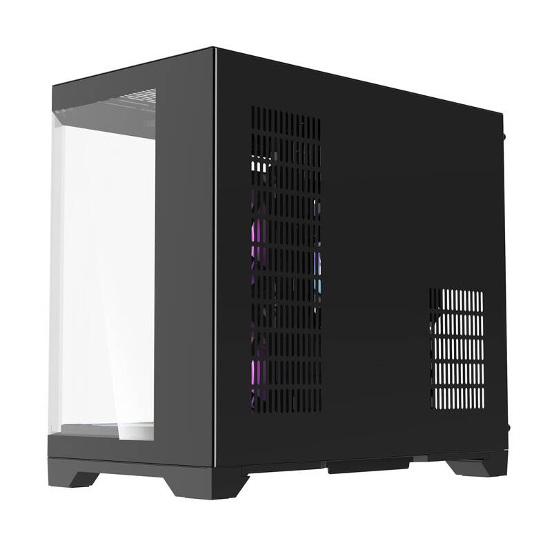 Darflash FT418 carcasă pentru calculator + 6 ventilatoare aRGB (negru) [9]