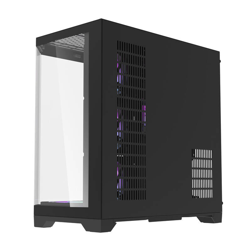 Darflash FT418 PRO carcasă pentru calculator + 7 ventilatoare aRGB (negru) [5]