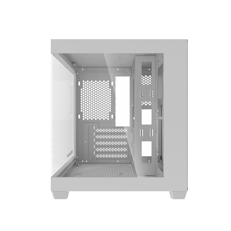 Darkflash C275P carcasă pentru calculator fără ventilatoare (alb) [5]