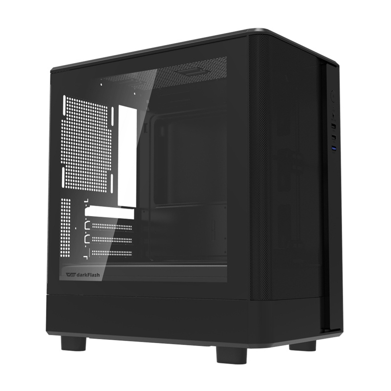 Darkflash DB330M Mesh carcasă pentru calculator (negru) [4]