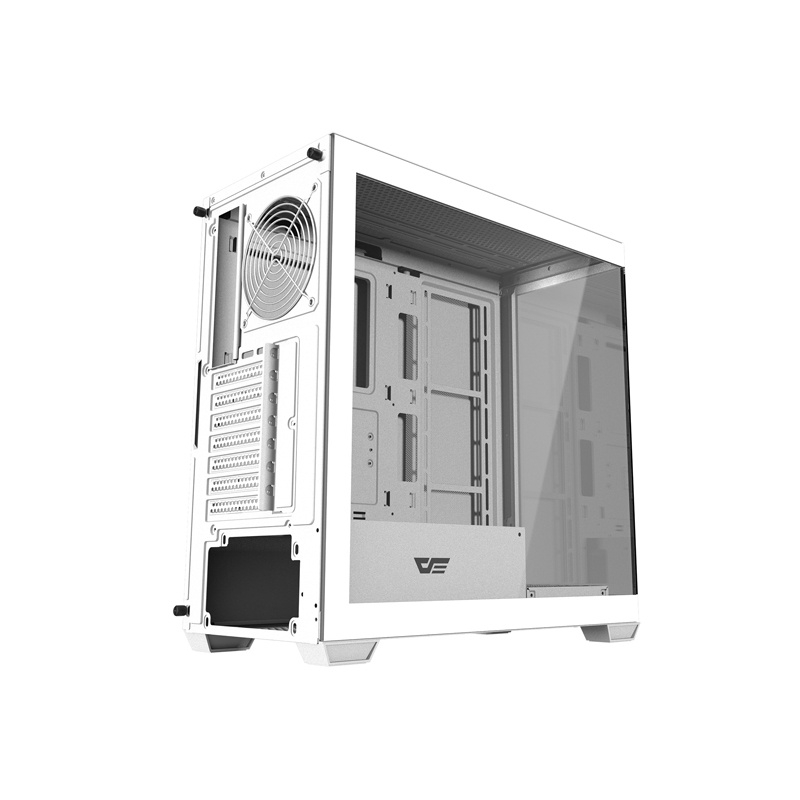 Darkflash DS900W carcasă pentru calculator fără ventilatoare (alb) [8]