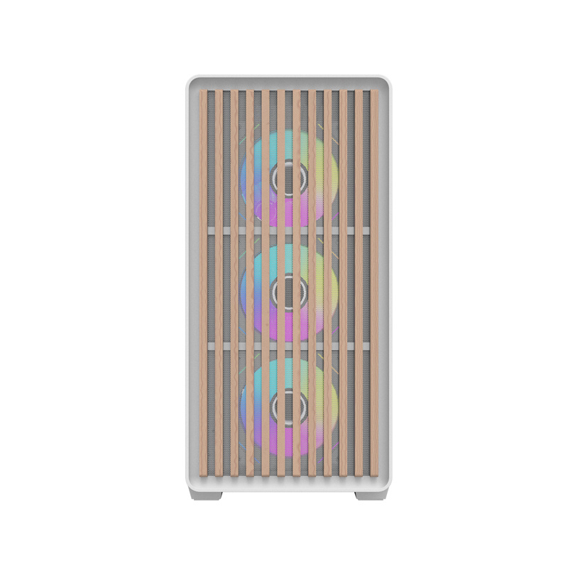 Darkflash DS900WD carcasă pentru computer ATX (alb) + 4 ventilatoare [6]