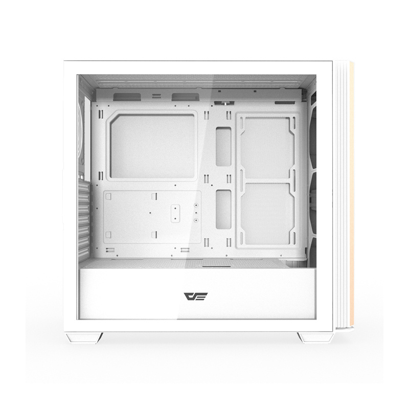 Darkflash DS900WS carcasă pentru computer ATX fără ventilatoare (alb) [3]