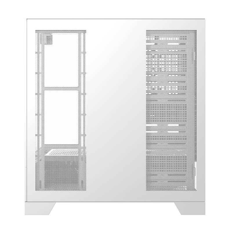 Darkflash DY450 carcasă pentru calculator fără ventilatoare (alb) [3]