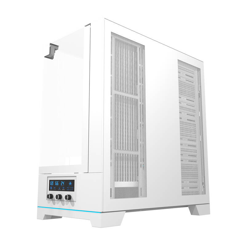Darkflash DY450 carcasă pentru calculator fără ventilatoare (alb) [6]