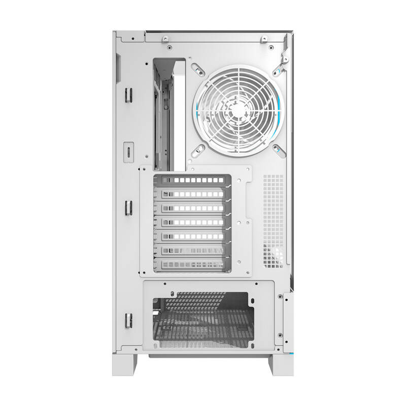 Darkflash DY450 PRO carcasă pentru calculator cu ventilator (alb) [4]