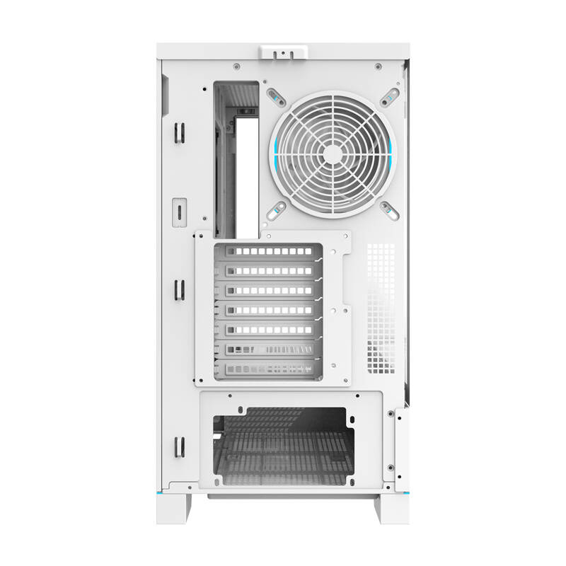 Darkflash DY451 PRO carcasă pentru calculator cu ventilator (alb) [4]