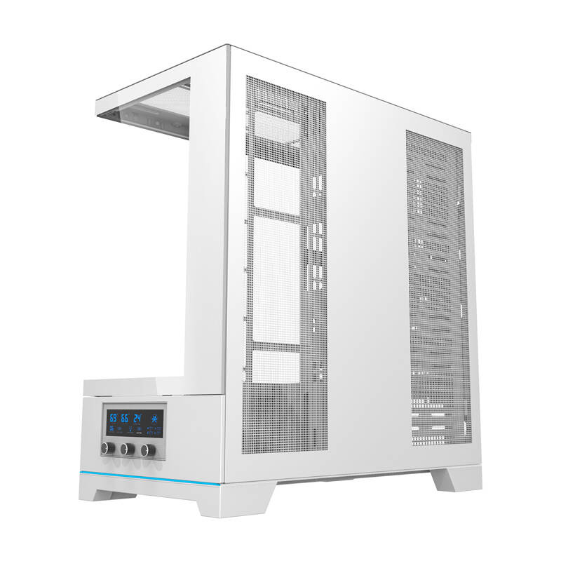 Darkflash DY451 PRO carcasă pentru calculator cu ventilator (alb) [6]