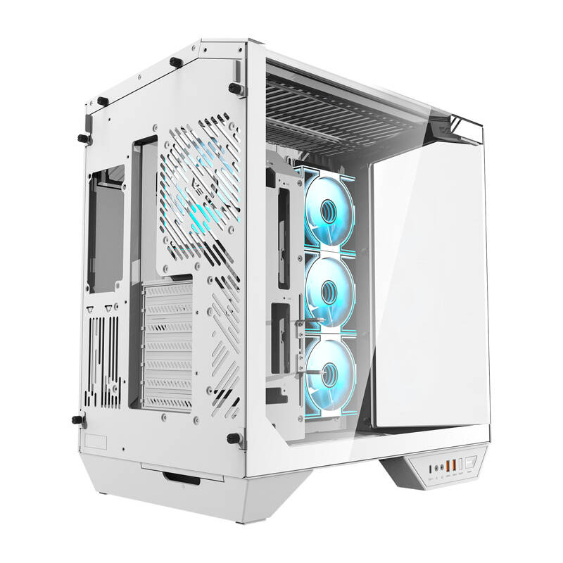 Darkflash DY470 carcasă pentru calculator cu 4 ventilatoare (alb) [6]