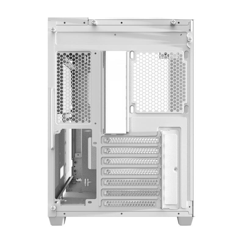 Darkflash TH285 carcasă calculator 4 ventilatoare (alb) [5]