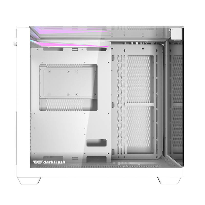 Darkflash TH285 carcasă calculator 4 ventilatoare (alb) [4]