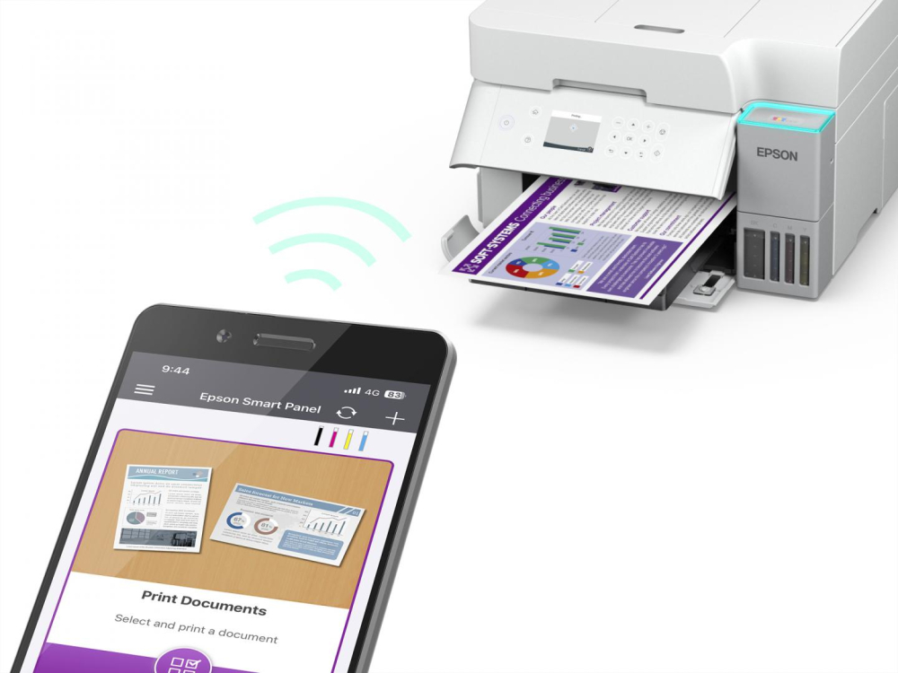 EPSON L6376 CISS COLOR INKJET MFP WHITE [3]