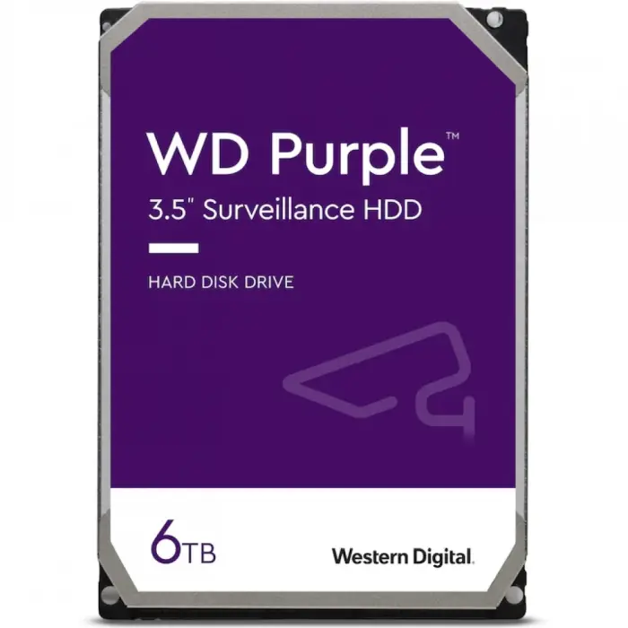 HDD RENEW WD Purple 6TB, 5640rpm, 128MB cache, SATA III, 0 ore de functionare, fara ambalaj [1]