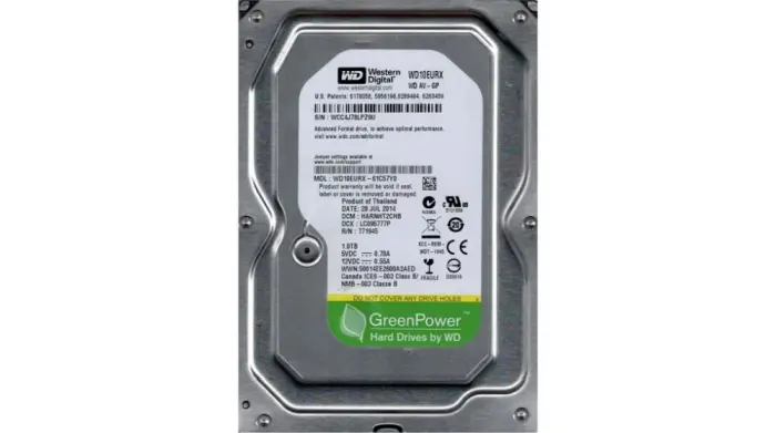 HDD Western Digital AV-GP 3.5 1TB 5400rpm 64MB SATA3 (WD10EURX) [2]