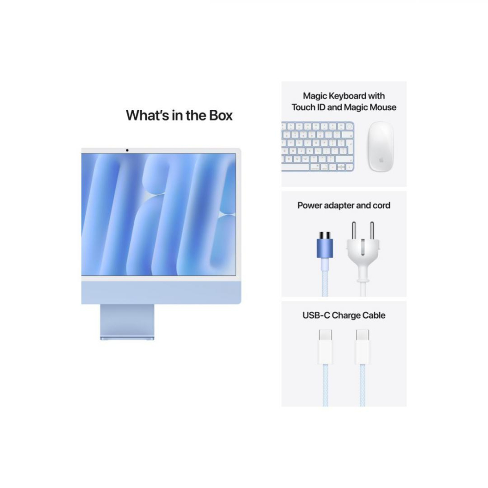 iMAC24 CPU-10C/GPU-10C/16GB/512 INT BL [4]