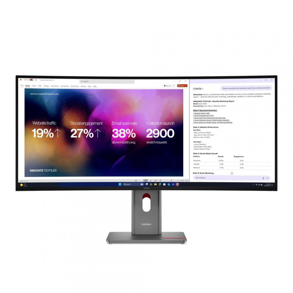 Lenovo ThinkVision P40WD-40 Monitor [3]