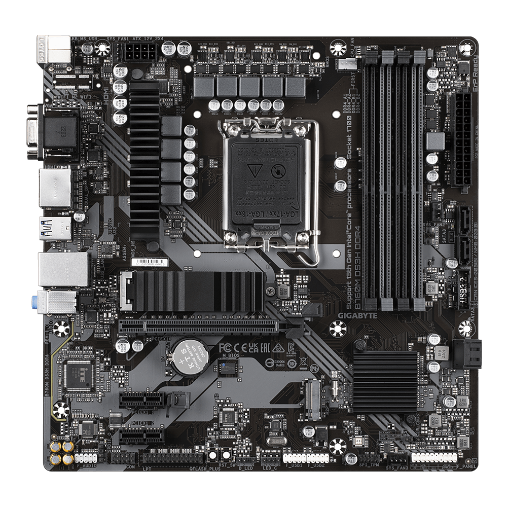 MB GB B760M DS3H DDR4 LGA1700 DDR4 [2]