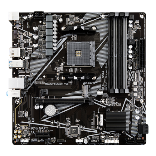 MB GIGABYTE A520M DS3H V2 AM4 [3]