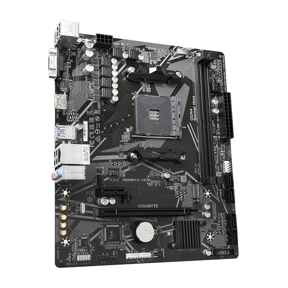 MB Gigabyte A520M K V2 AM4 DDR4 [3]