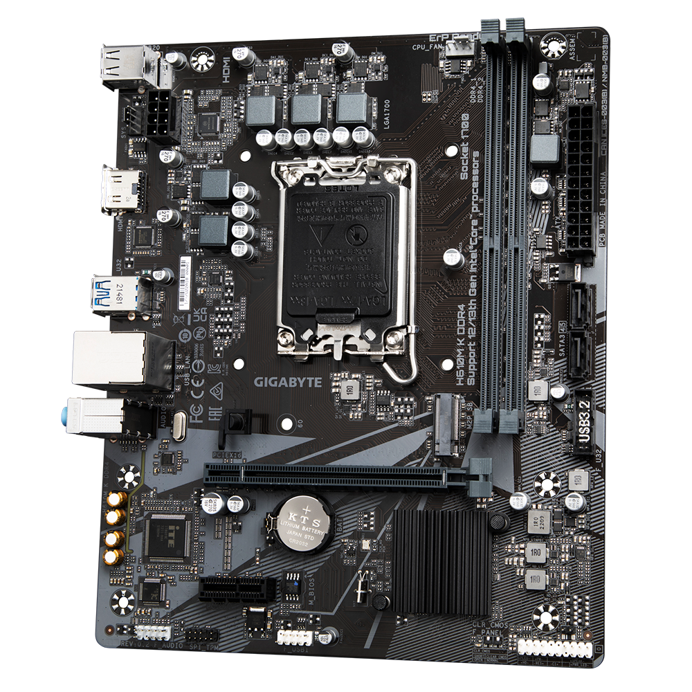 MB GIGABYTE H610M K LGA1700 DDR4 [3]