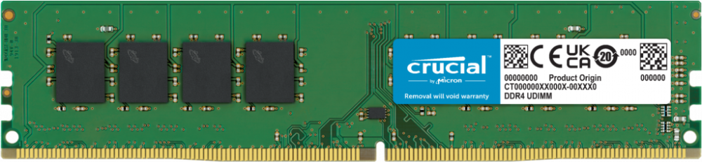 Memorie DIMM Crucial, 16GB DDR4, 2400MHz, CL17, bulk [1]