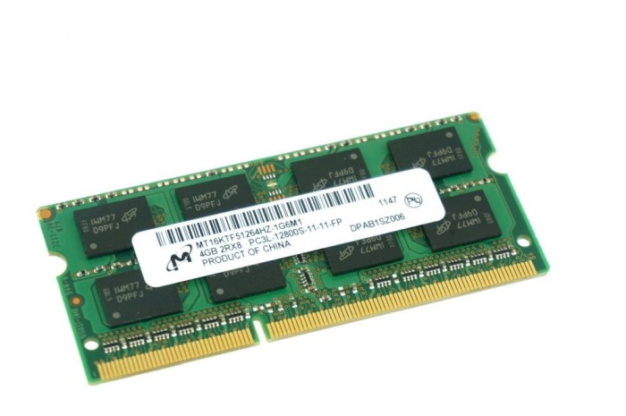 Memorie SODIMM Laptop Micron 4GB DDR3L, 1600MHz, bulk [1]