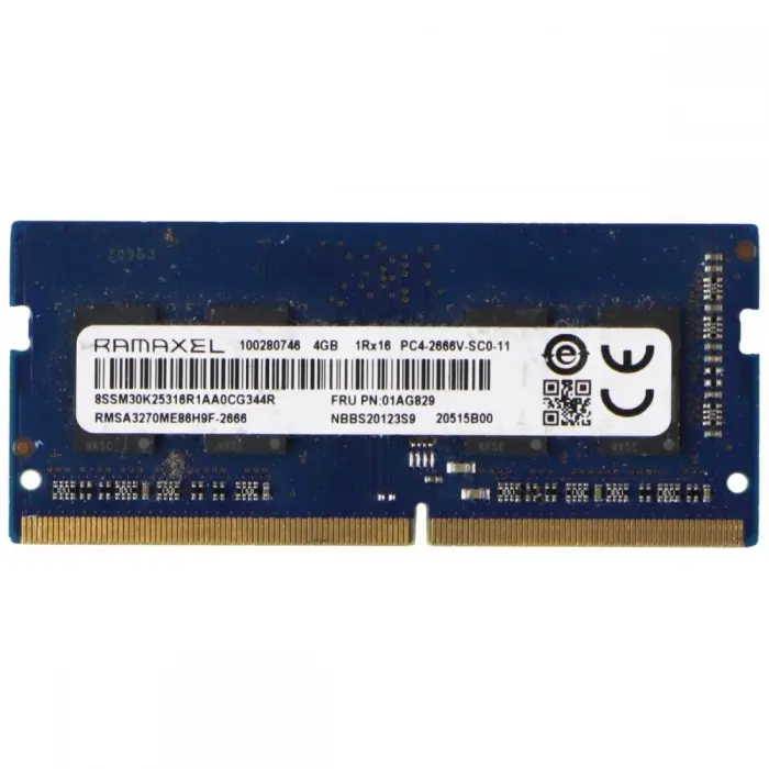 Memorie SODIMM RAMAXEL 4GB, DDR4, 2666mhz, CL19, 1.2V [1]