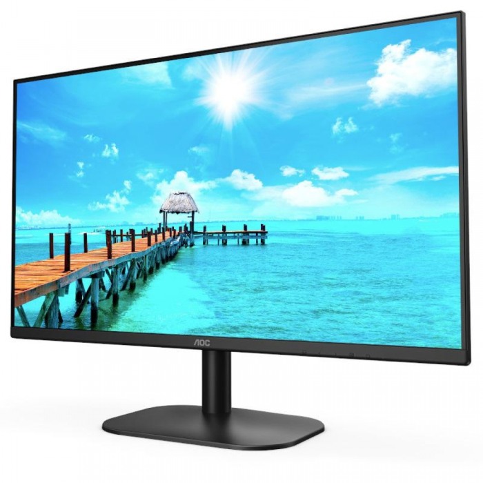 Monitor LED AOC 24B2XHM2, 23.8inch, FHD VA, 4 ms, 75Hz, negru [2]