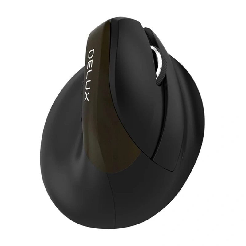 Mouse ergonomic Delux M618Mini Gold (USB / Bluetooth / 2,4 GHz) [3]
